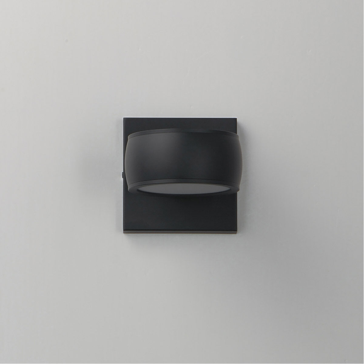 Modular LED 5 inch Black Outdoor Wall Sconce