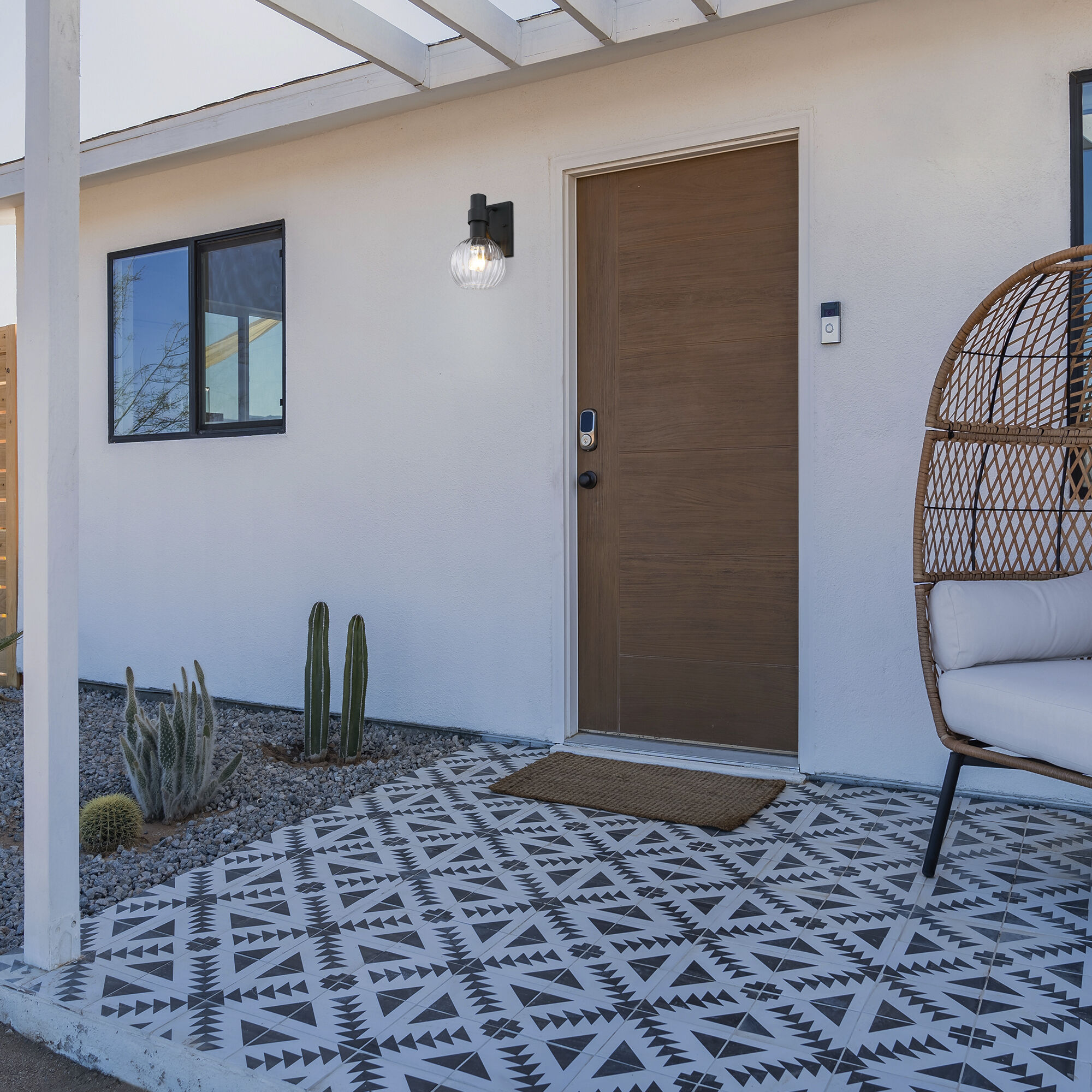 Fernwood LED 13 inch Black Outdoor Wall Sconce