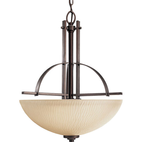 Riverside 3 Light 18.75 inch Heirloom Hall & Foyer Ceiling Light