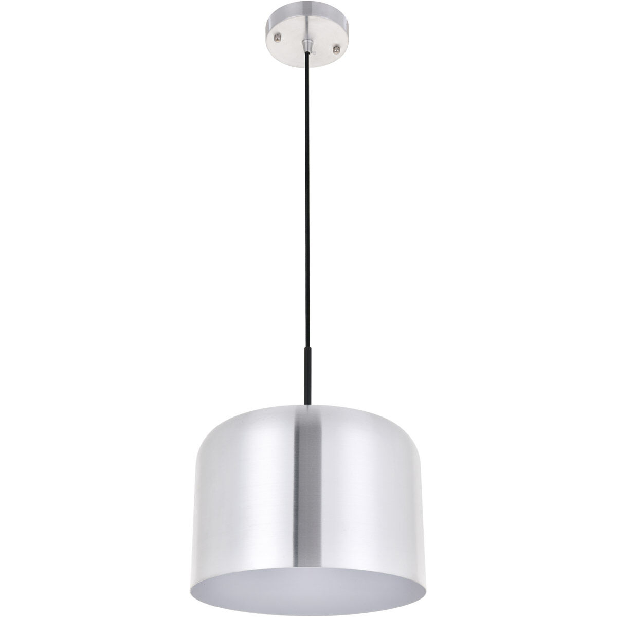 Etude 1 Light 11 inch Brushed Nickel Pendant Ceiling Light in Burnished Nickel