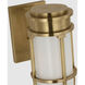 Chapman & Myers Gracie LED 4.75 inch Antique-Burnished Brass Tall Bracketed Sconce Wall Light