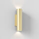 Hashira 2 Light 4.33 inch Matte Gold ADA Interior Wall Light