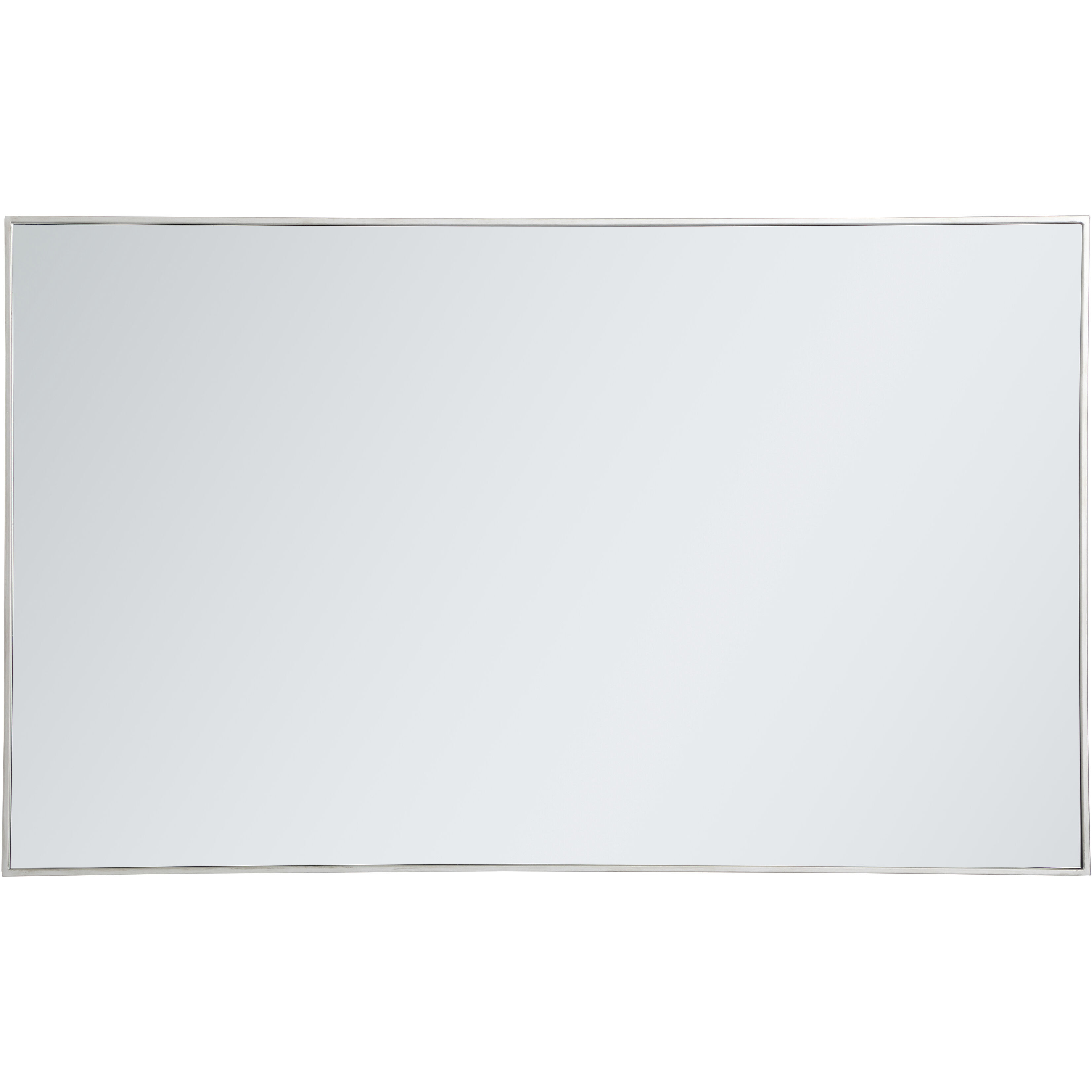 Monet 60 X 36 inch Silver Wall Mirror