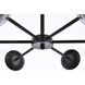 Briggs 6 Light 30 inch Black Pendant Ceiling Light