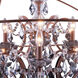 Geneva 18 Light 43.5 inch Rustic Intent Pendant Ceiling Light in Silver Shade, Urban Classic