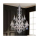 Sterling 15 Light 32 inch Polished Silver Chandelier Ceiling Light in Heritage