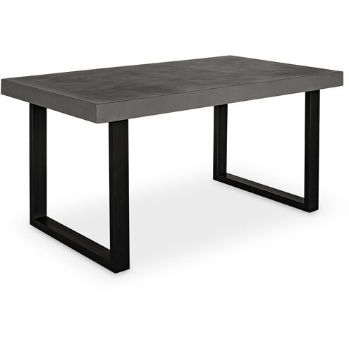 Jedrik 63 X 35.5 inch Grey Outdoor Dining Table, Small
