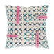Phoebe 20 X 20 inch Beige/Bright Pink/Dark Blue/Teal Pillow Kit, Square