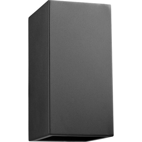 Ion 1 Light 10 inch Noir Outdoor Wall Lantern, Medium