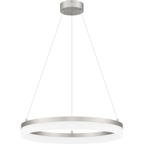 Cohen 23.5 inch Brushed Nickel Pendant Ceiling Light