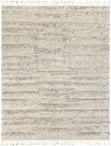 Sahara 120 X 96 inch Light Beige Rug in 8 x 10, Rectangle