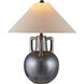 Autry 25.5 inch 100 watt Iridescent Gray Table Lamp Portable Light