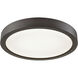 Titan LED 8 inch Oil Rubbed Bronze Flush Mount Ceiling Light