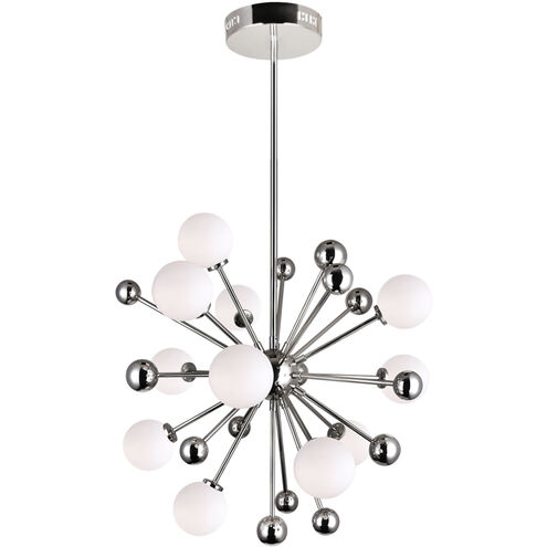 Element 11 Light 24 inch Polished Nickel Chandelier Ceiling Light