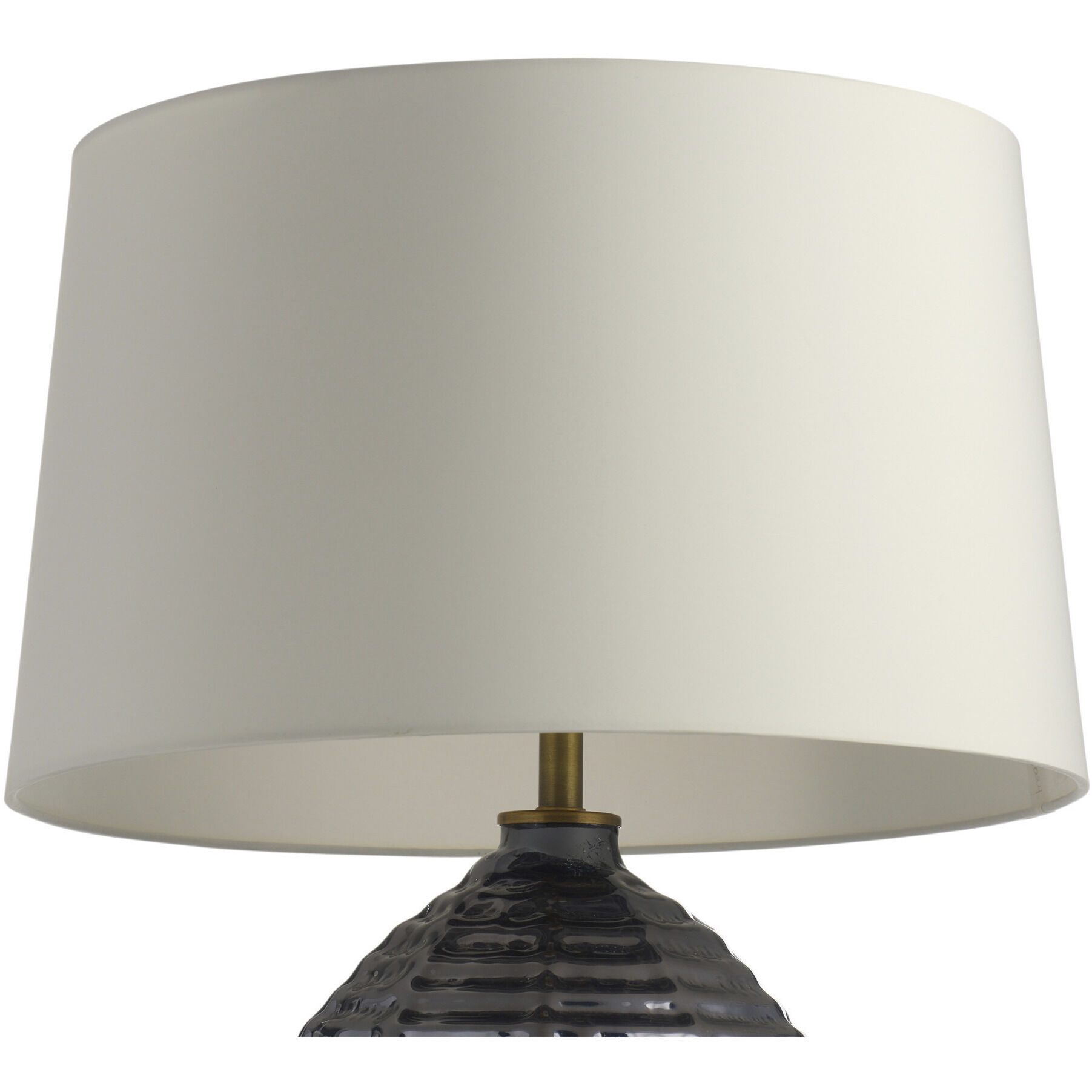 Juliette 26.5 inch 150.00 watt Flint Luster and Antique Brass Table Lamp Portable Light