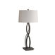Almost Infinity 27 inch 150 watt Natural Iron Table Lamp Portable Light in Flax
