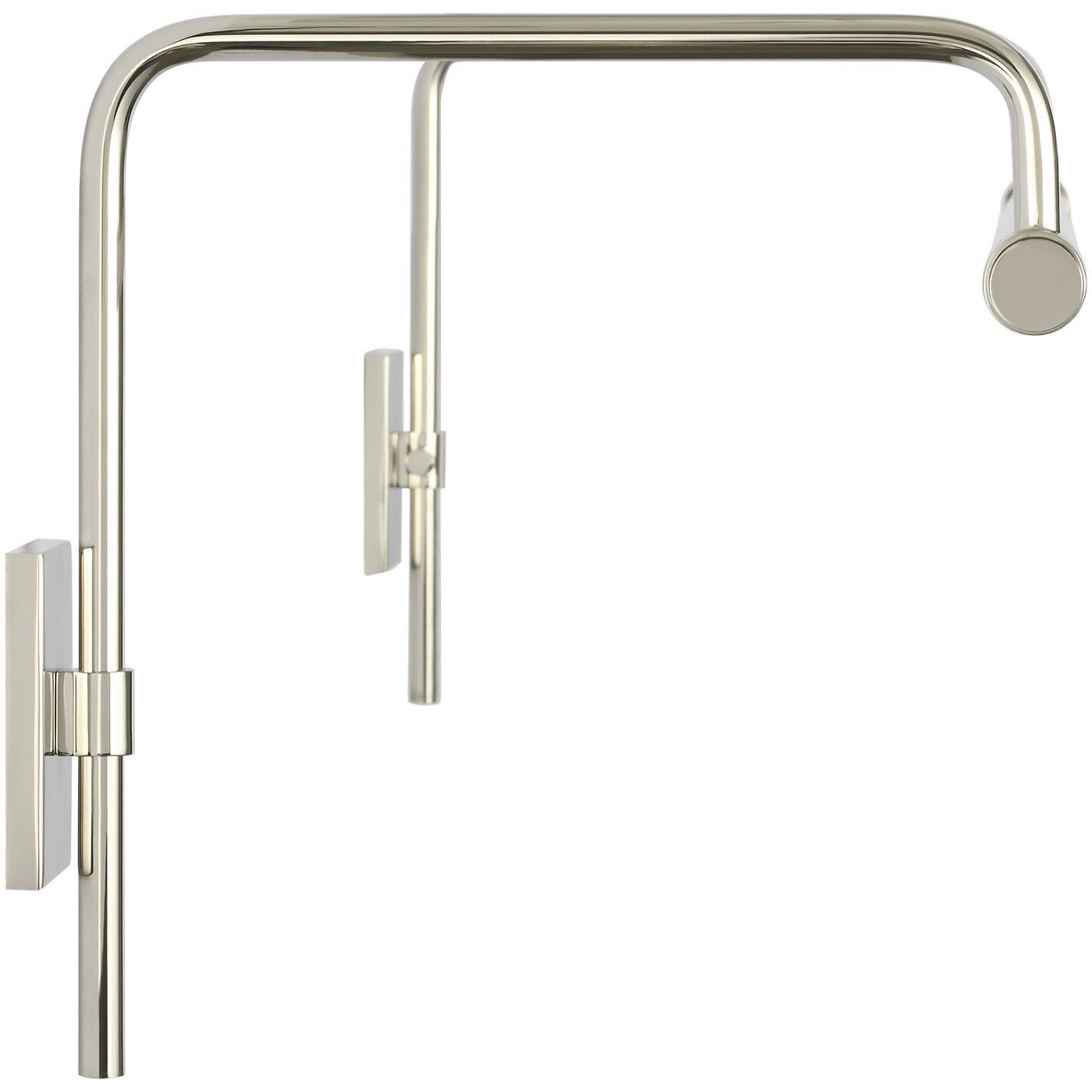 Thomas O'Brien Kidd 20 watt 30 inch Polished Nickel Frame Mount Picture Light Wall Light