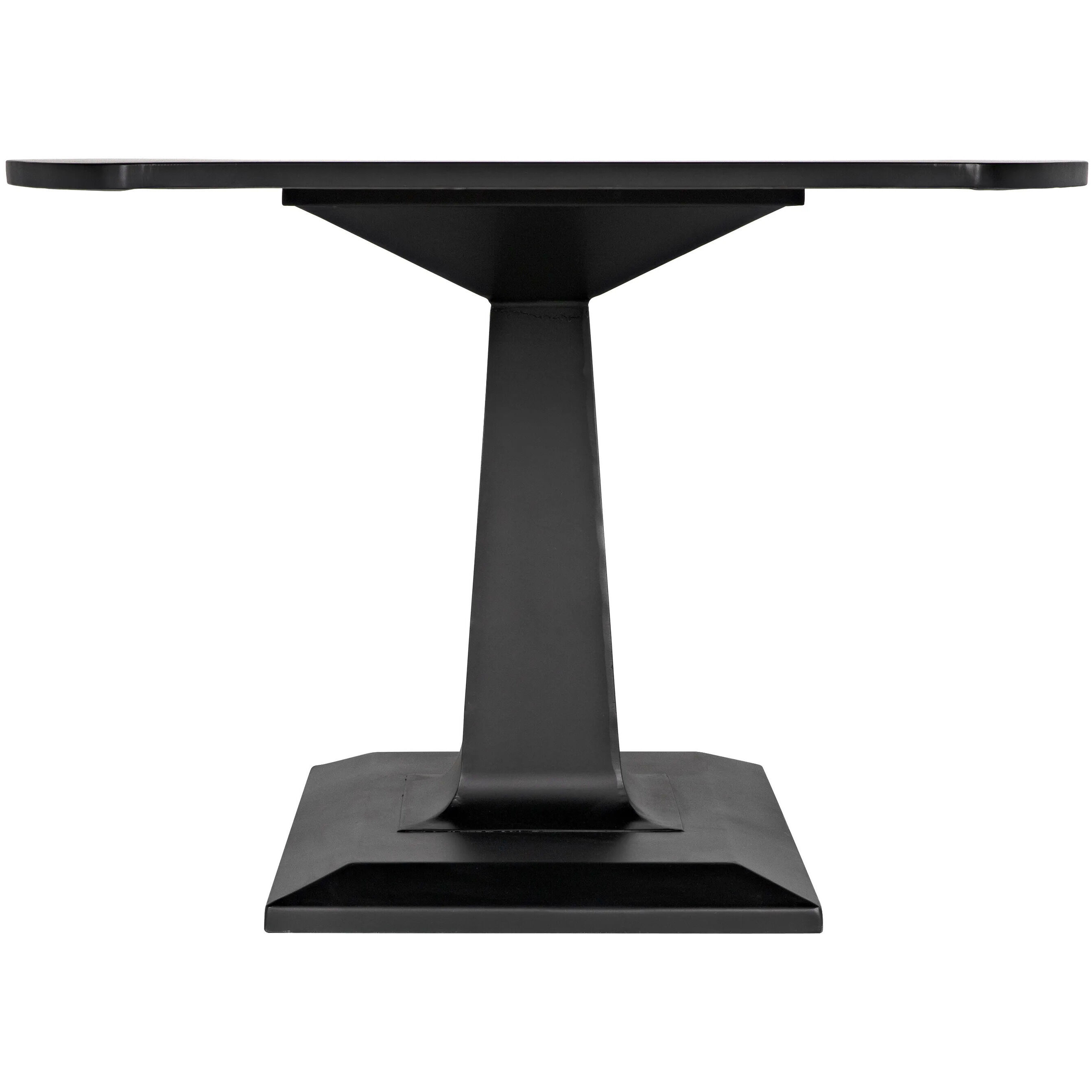 Noir GTAB492MTB Amboss 72 X 40 inch Matte Black Dining Table