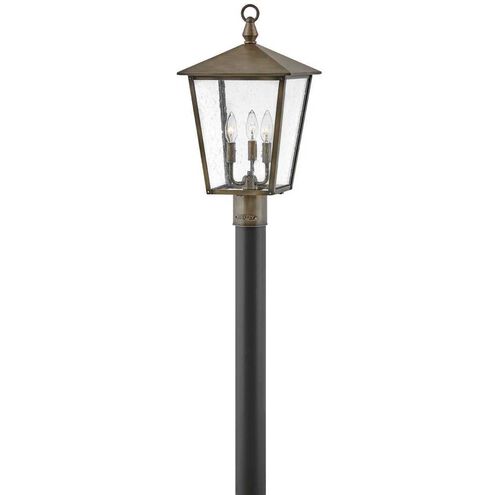 Heritage Huntersfield 3 Light 11.00 inch Post Light & Accessory