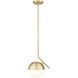 Realm Sphere 1 Light 10.75 inch Pendant