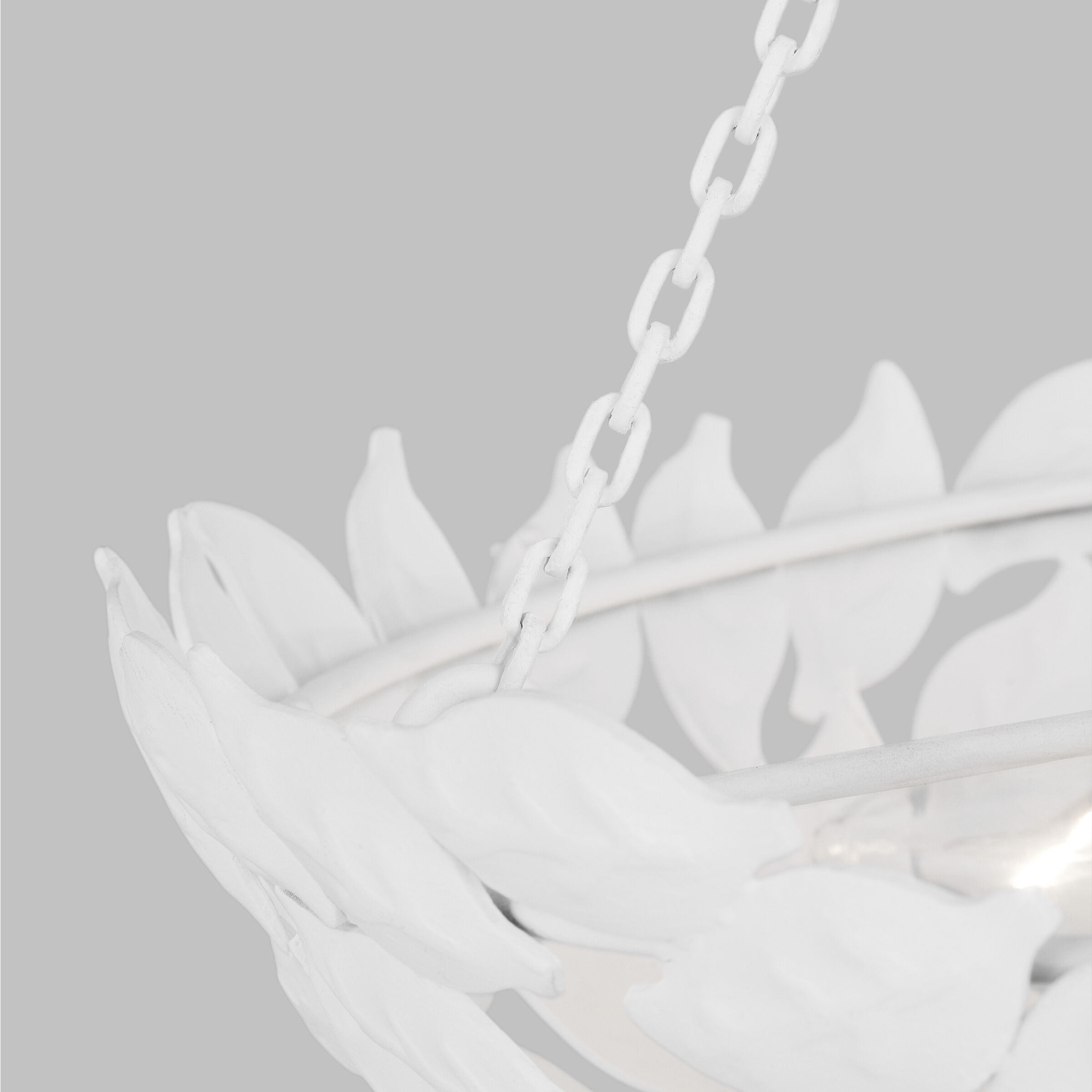 AH by Alexa Hampton Kelan 3 Light 16 inch Textured White Pendant Ceiling Light