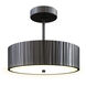 Kensington LED 12 inch Urban Bronze Semi-Flush Mount Ceiling Light