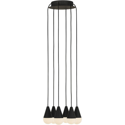 Sean Lavin Cupola 6 Light 10.5 inch Nightshade Black Chandelier Ceiling Light