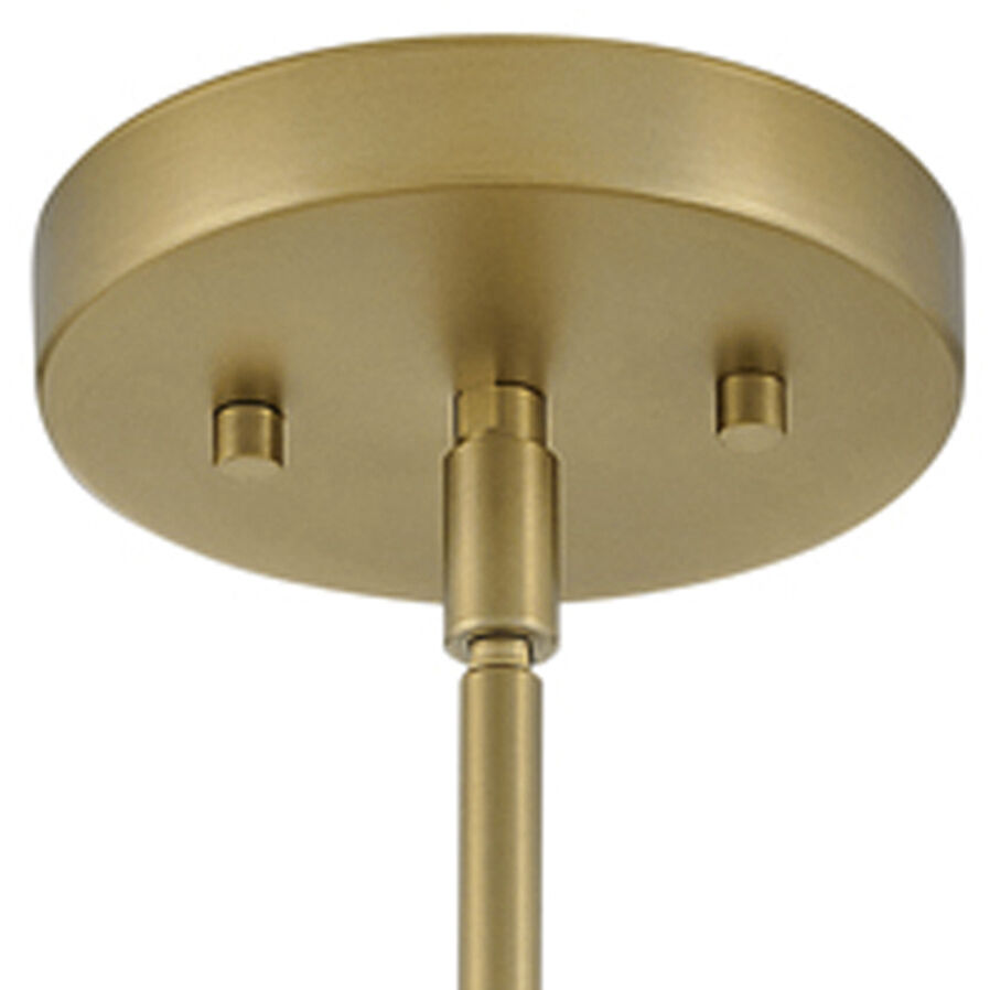 Milo LED 16 inch Lacquered Brass Pendant Ceiling Light