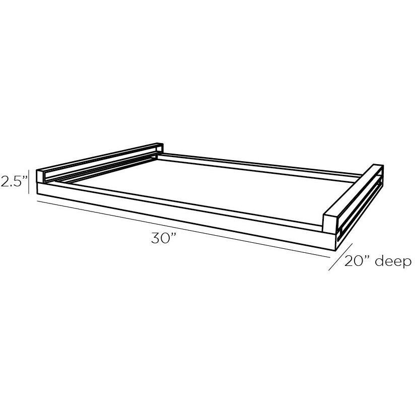 Rexburg 30 X 2.5 inch Blonde Tray