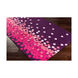 Abigail 95 X 29 inch Dark Purple/Bright Pink/Pale Pink Rugs, Polyester