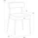Ashwin Kona Backwoods / Noah Meadow Stackable Dining Chair