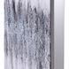 Silver Sparkle Silver Metallic Sparkle with White and Grey Wall Art