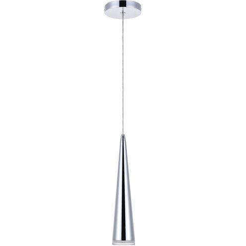 Fantasia LED 4.72 inch Chrome Pendant Ceiling Light