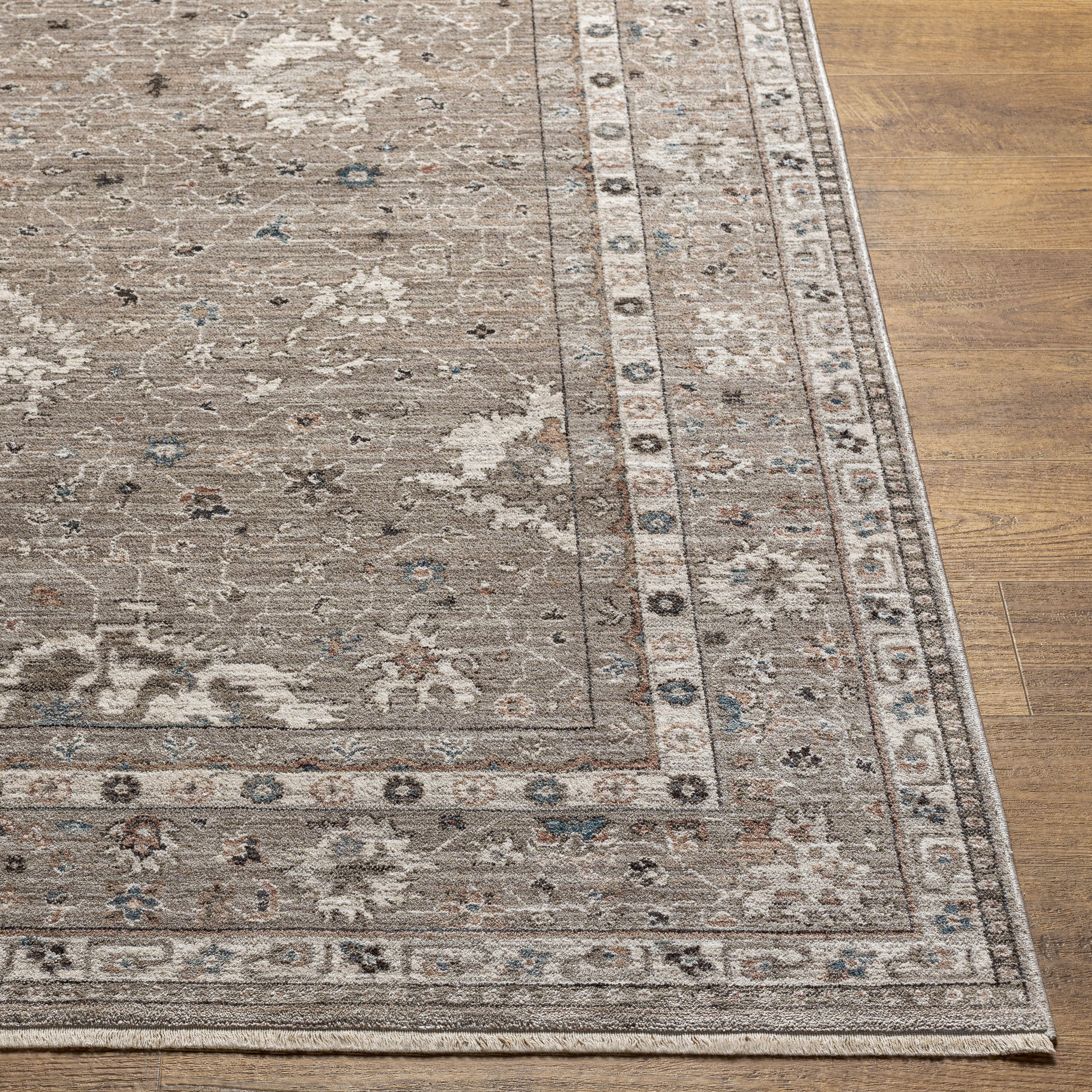 Carlisle 93 X 63 inch Taupe Rug, Rectangle
