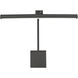 Vibe 8.50 watt 15 inch Black Picture Light Wall Light, dweLED