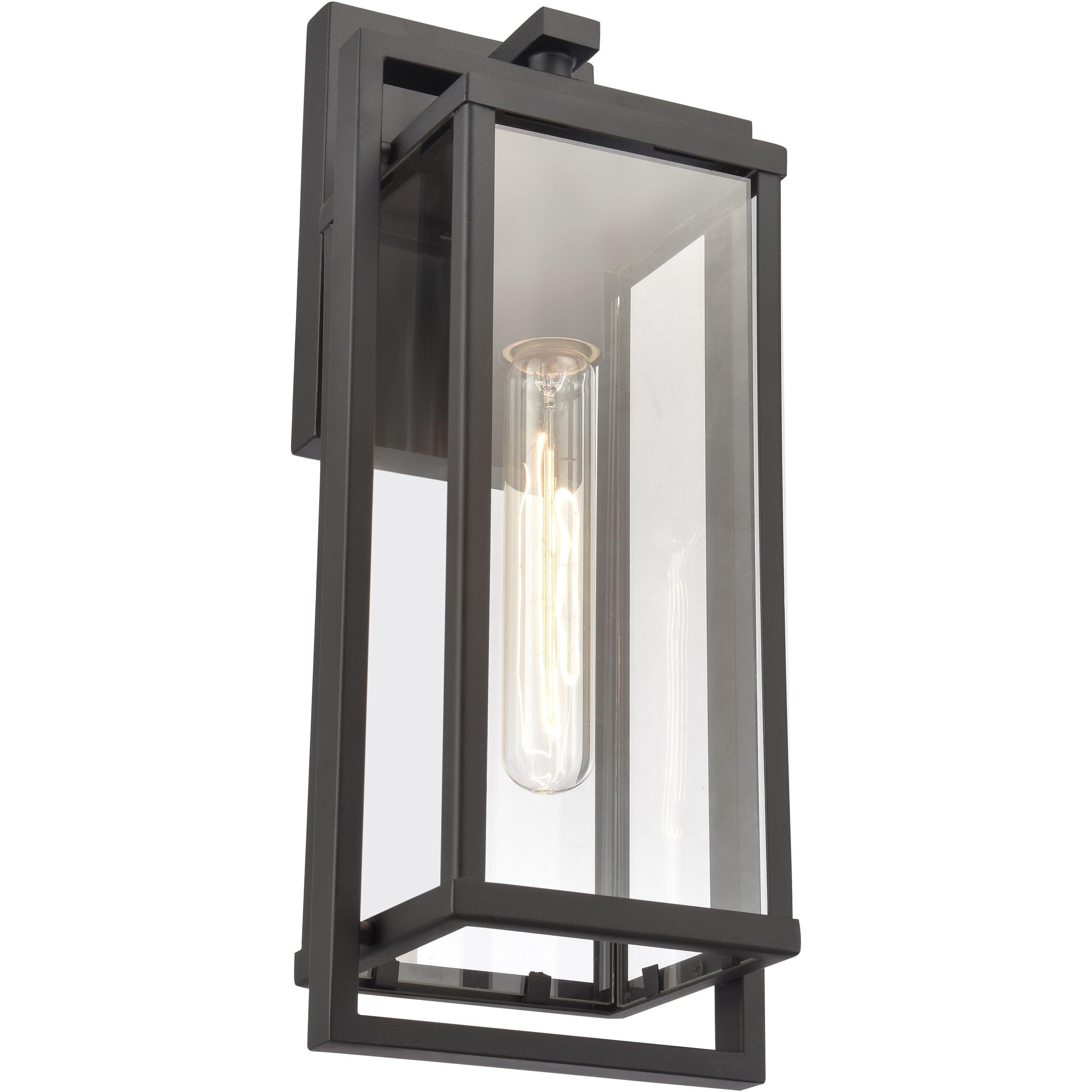 Gladwyn 1 Light 16.5 inch Matte Black Outdoor Sconce