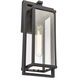 Gladwyn 1 Light 16.5 inch Matte Black Outdoor Sconce