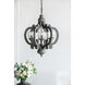 Anita 6 Light 20.5 inch Gray Chandelier Ceiling Light
