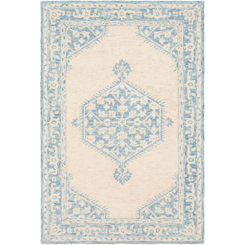 Ralph 90 X 60 inch Pale Blue/Beige/Sky Blue Rugs