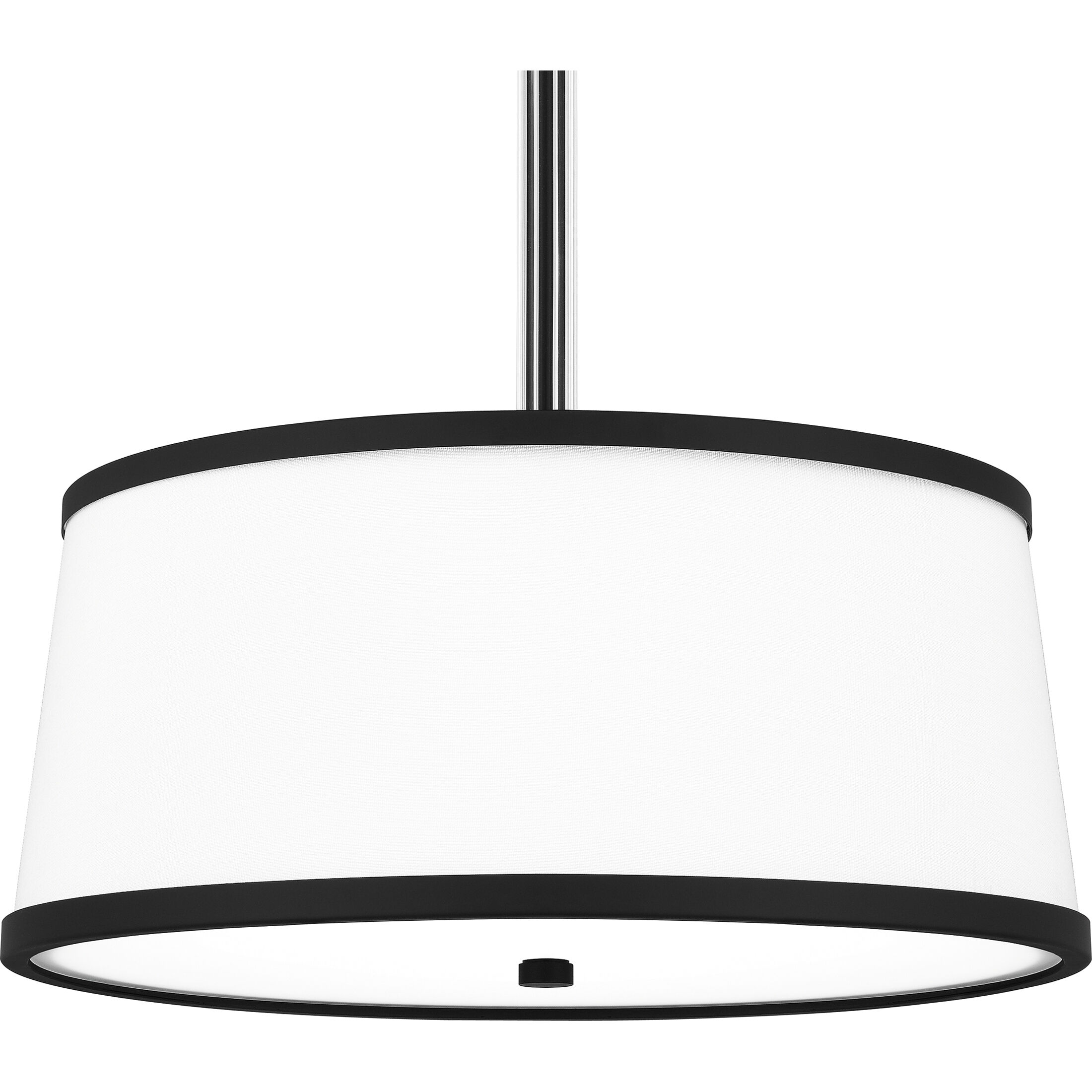 Kylen 4 Light 20.5 inch Matte Black Pendant Ceiling Light