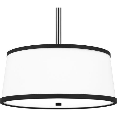 Kylen 4 Light 20.5 inch Matte Black Pendant Ceiling Light