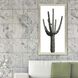 Florals Collection Green Framed Art
