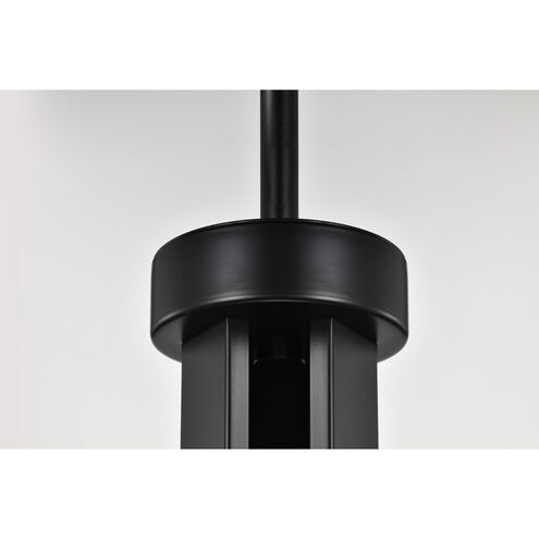 Darrow LED 24 inch Matte Black Pendant Ceiling Light