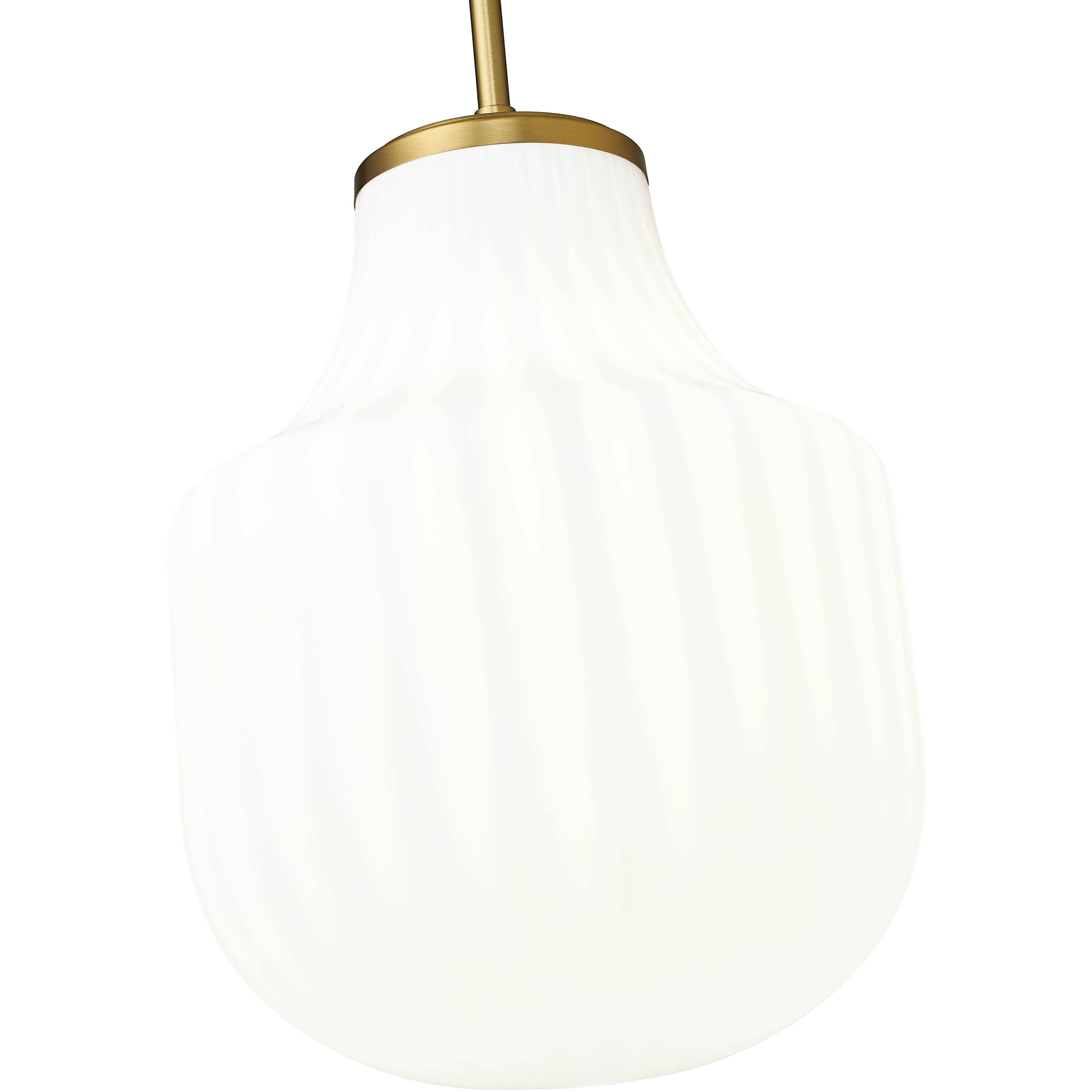 Newbury 1 Light 10 inch Modern Gold Pendant Ceiling Light