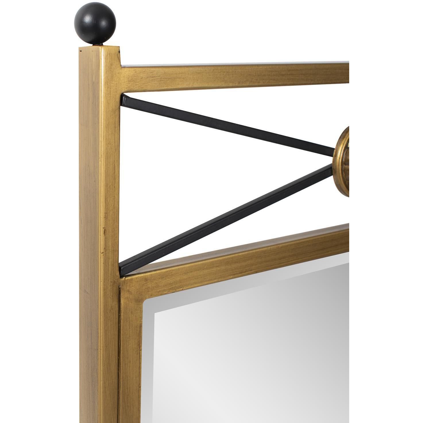 Derbyshire 50 X 36 inch Antique Gold Mirror