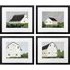 Rural Escape Multi and Green and White and Black Framed Art, Propac