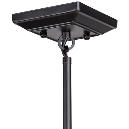 Sunburst LED 31.5 inch Matte Black and Satin Brass Chandelier Ceiling Light