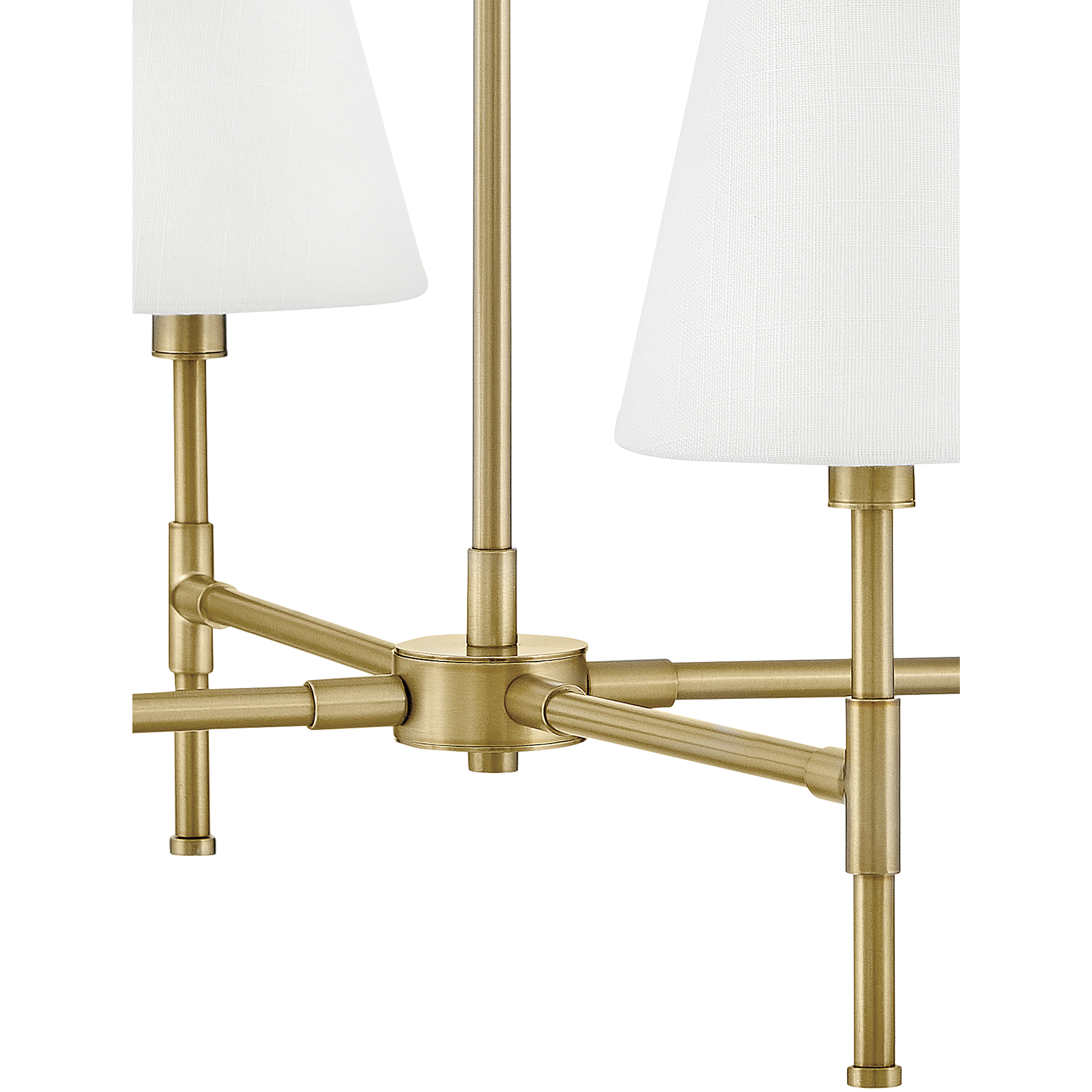 Beale 4 Light 28 inch Lacquered Brass Chandelier Ceiling Light