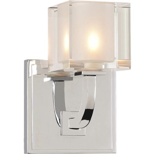 Arcata LED 5 inch Chrome Vanity Light Wall Light