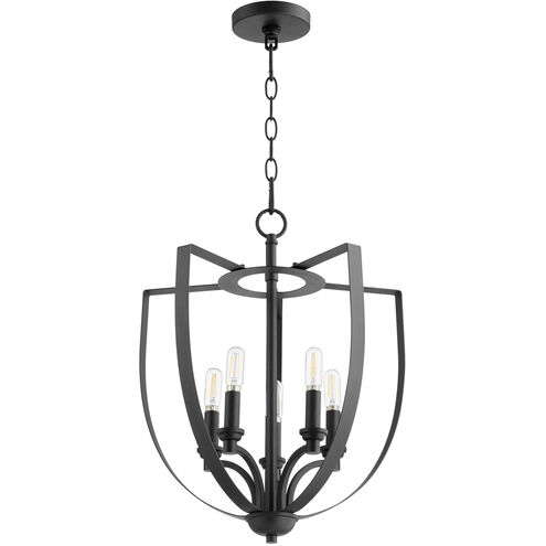 Dakota 5 Light 16 inch Noir Entry Pendant Ceiling Light